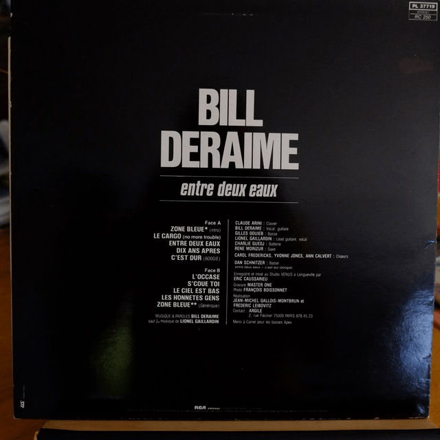 BILL DERAIME - Entre deux eaux