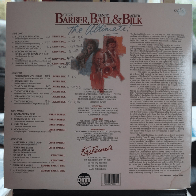 Barber,Ball & Bilk - The ultimate!