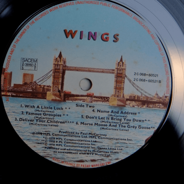 WINGS - London town