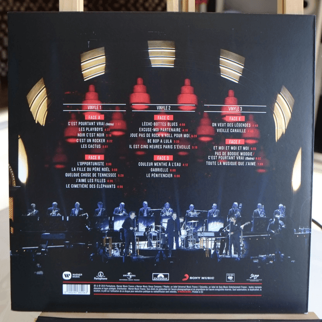 LES VIEILLES CANAILLES - L'album live