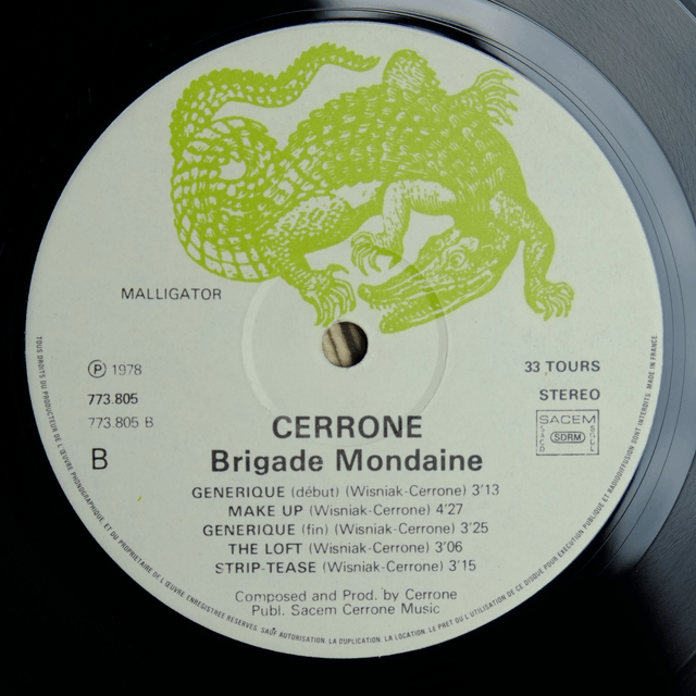 CERRONE - Brigade mondaine