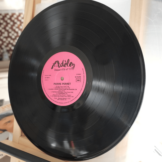 PIERRE PERRET - Disque d'or N°1