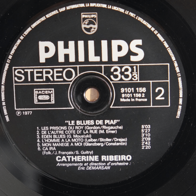 CATHERINE RIBEIRO - "Le blues de Piaf"