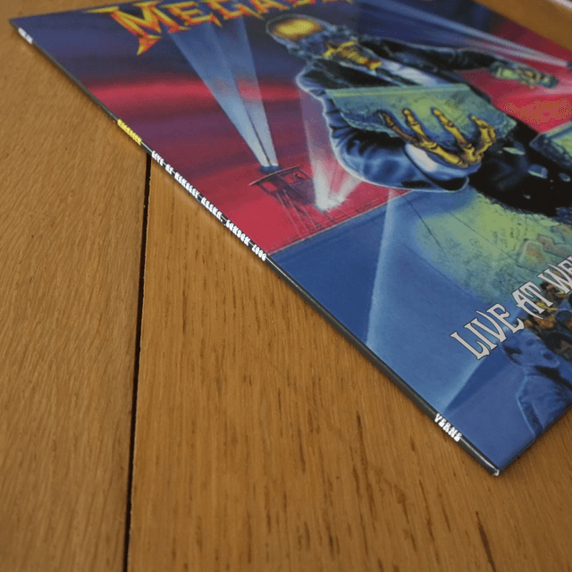MEGADETH - Live at Wembley Arena,London 1990 - (Edition limitée) 
