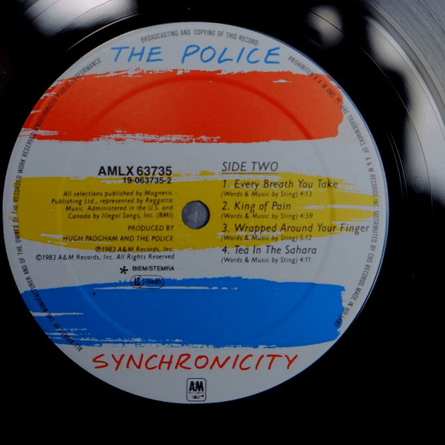 THE POLICE - Synchronicity