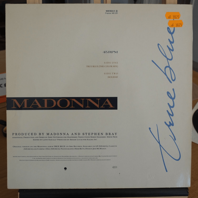 MADONNA - True blue