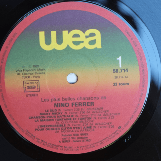 NINO FERRER - Les plus grands succès