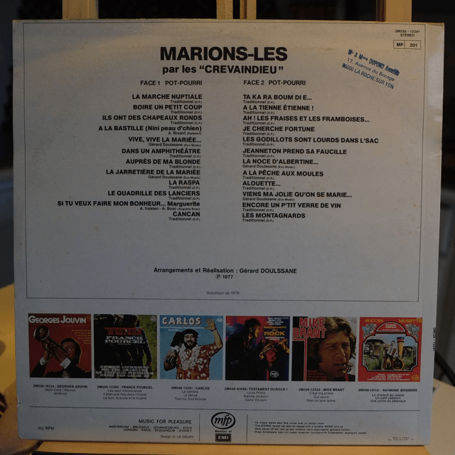Marions-les! Spécial noces & banquets
