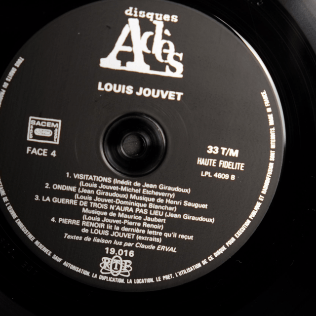 LOUIS JOUVET - Grands moments de l'Athénée