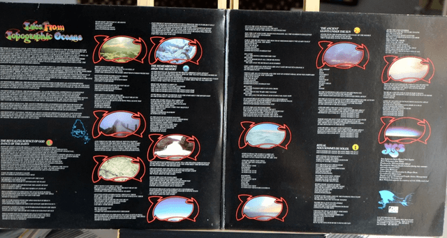 YES - Tales from topographics oceans
