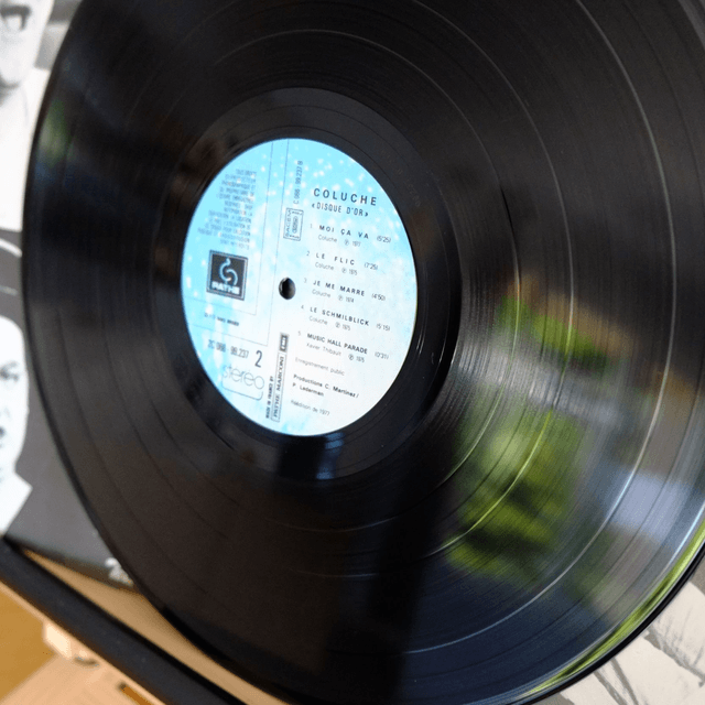 COLUCHE - Disque d'or