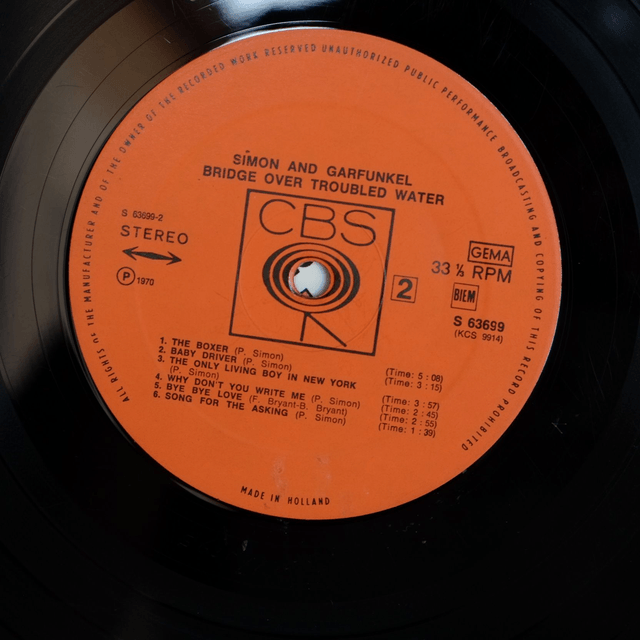 SIMON & GARFUNKEL - Bridge over troubled water