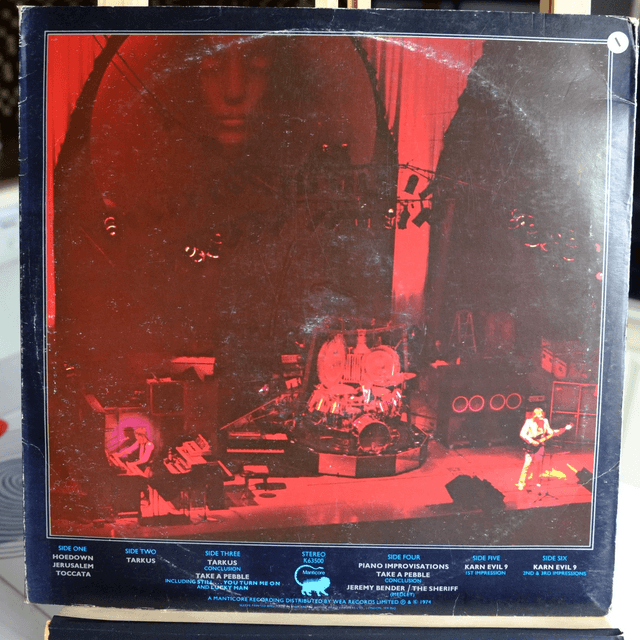 EMERSON LAKE & PALMER - Welcome back my friends...(Triple album!)