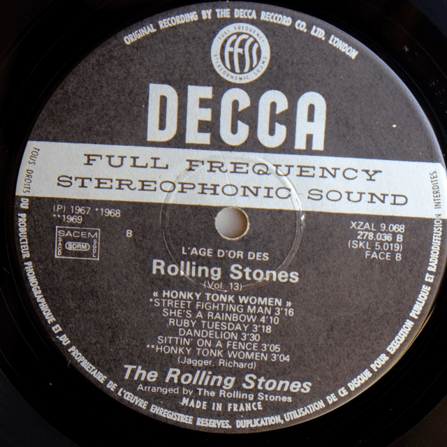 TH ROLLING STONES - Honky tonk women