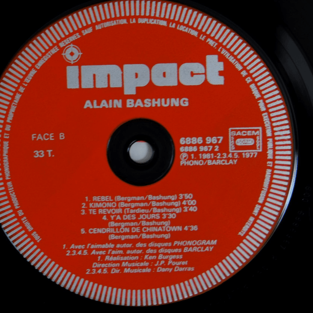 ALAIN BASHUNG - Volume 2