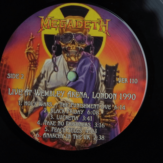 MEGADETH - Live at Wembley Arena,London 1990 - (Edition limitée) 