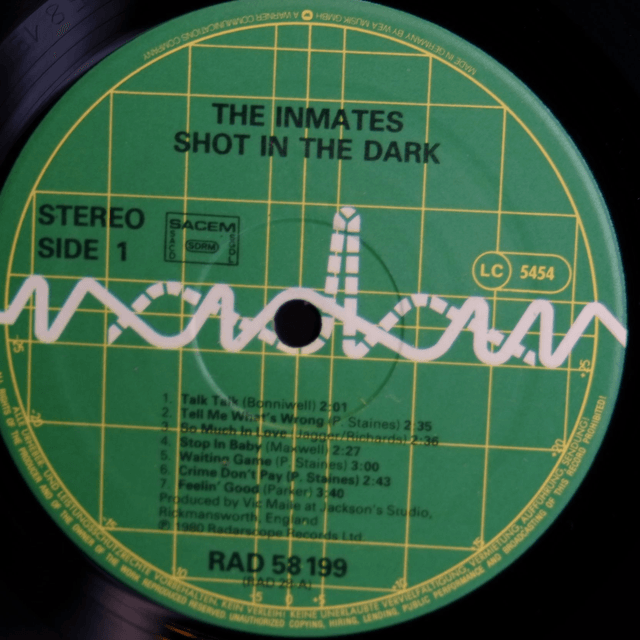 THE INMATES - Shot in the dark