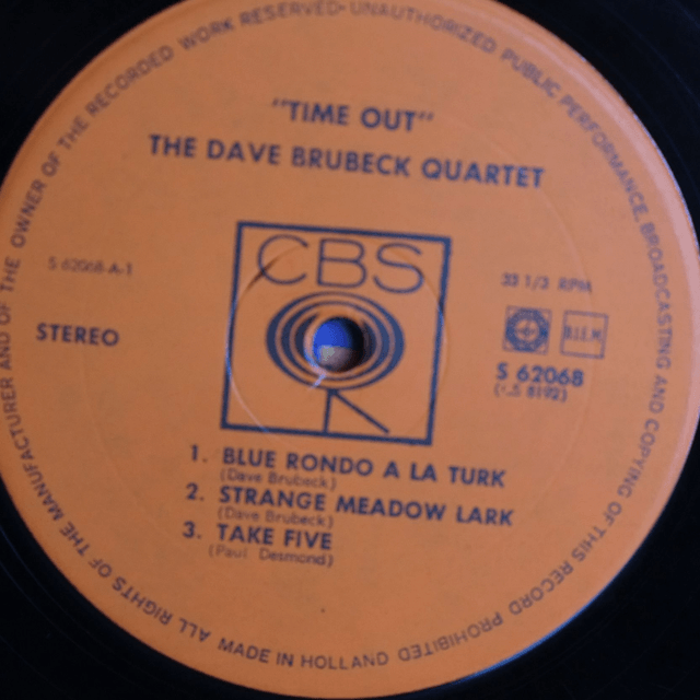THE DAVE BRUBECK QUARTET - Time out
