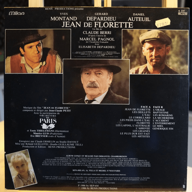 Jean de Florette - B.O de J.Claude Petit