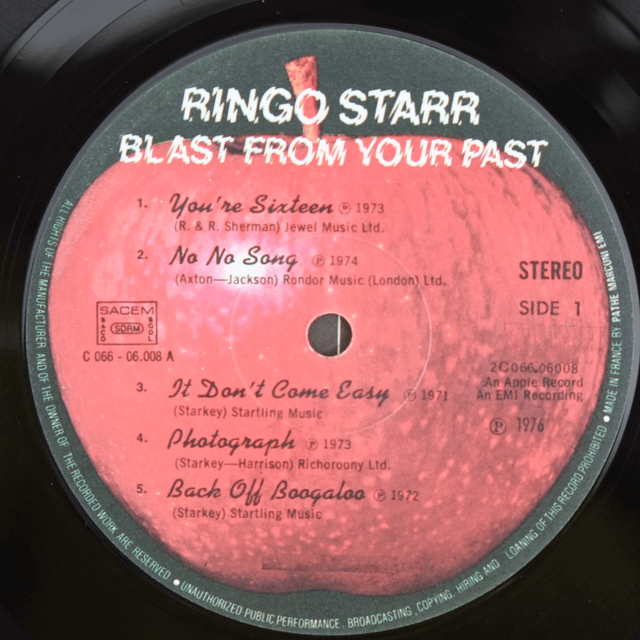 RINGO STARR - Blast from your past