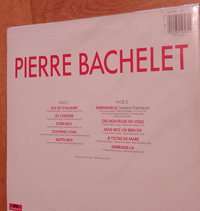 Pierre Bachelet - Succès