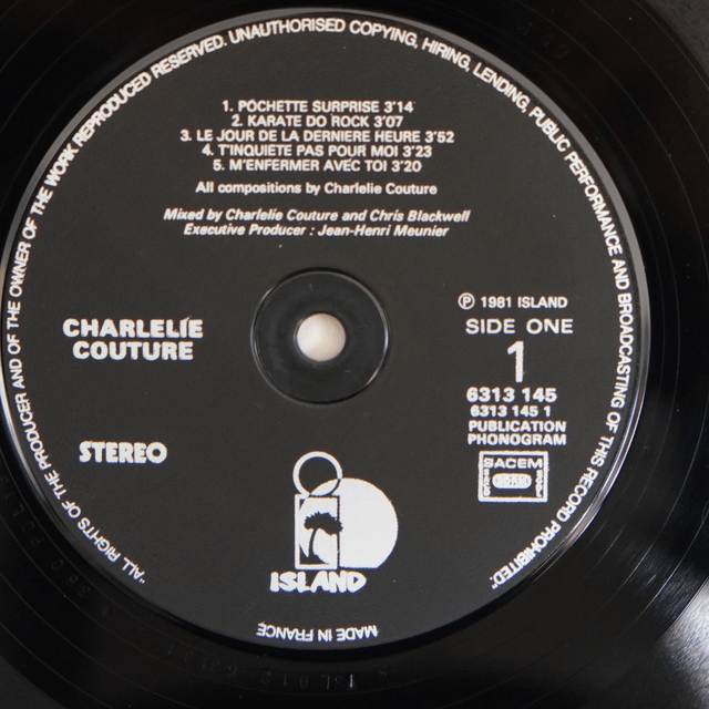 Charlélie Couture - Album éponyme