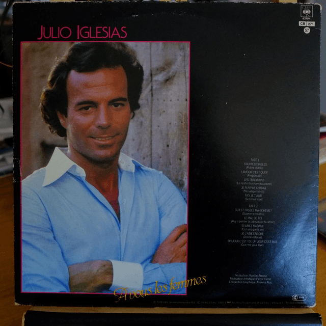 JULIO IGLESIAS - A vous les femmes