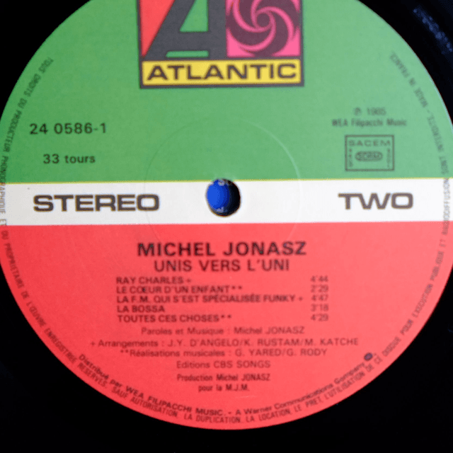MICHEL JONASZ - 