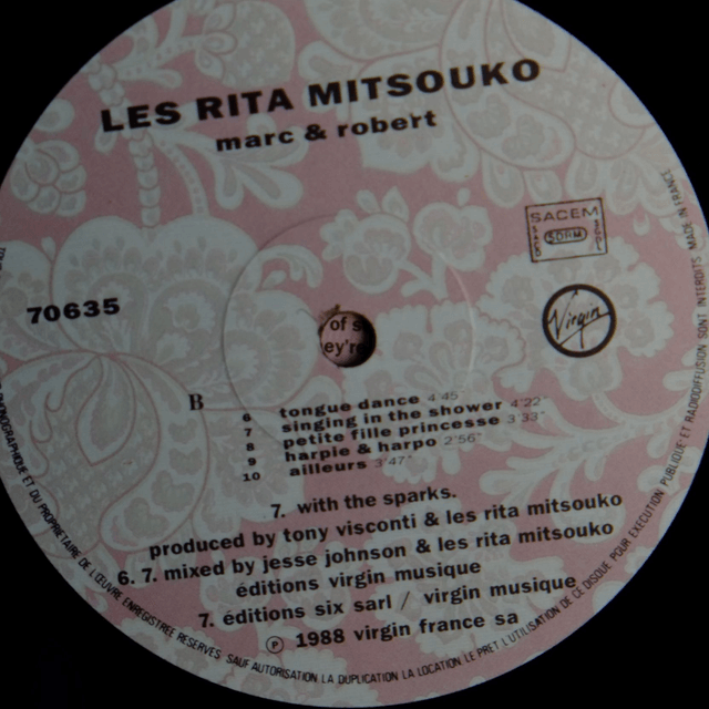 Les Rita Mitsouko - marc & robert