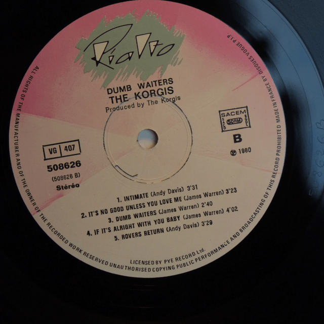 THE KORGIS - Dumb waiters