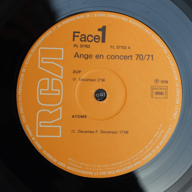 ANGE - Ange en concert 1970 - 1971