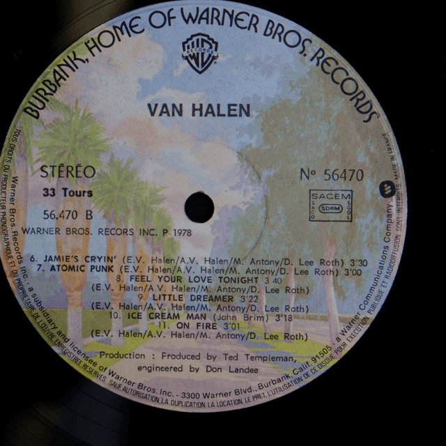 VAN HALEN - Eponyme