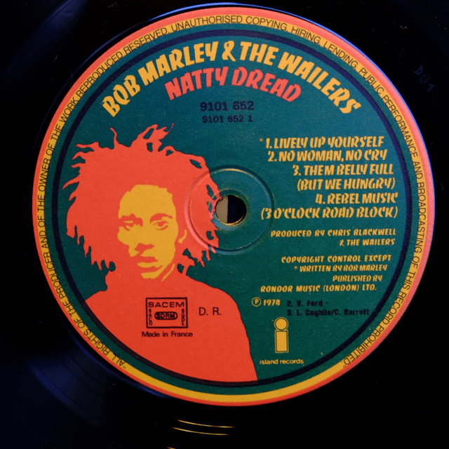 BOB MARLEY & THE WAILERS - 'NATTY DREAD'