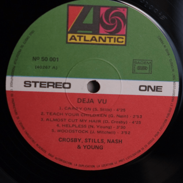 CROSBY, STILLS, NASH & YOUNG - Déjà vu
