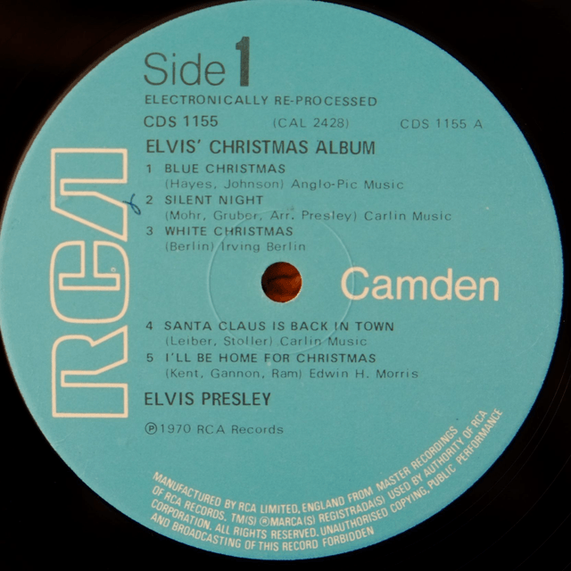 ELVIS PRESLEY - Christmas album