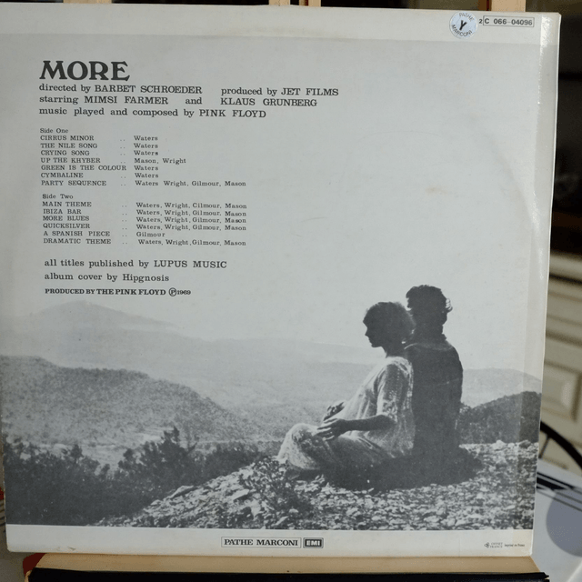 PINK FLOYD - B.O du film "More"
