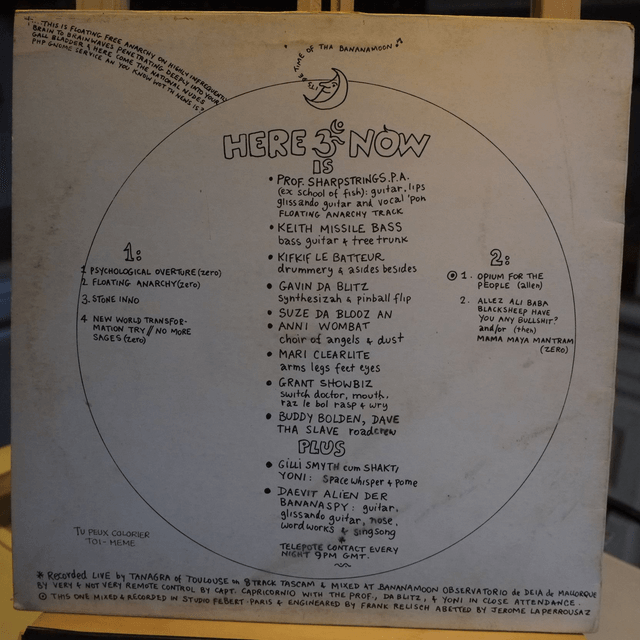 PLANET GONG - Live floating anarchy 1977