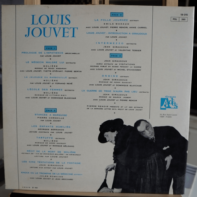 LOUIS JOUVET - Grands moments de l'Athénée
