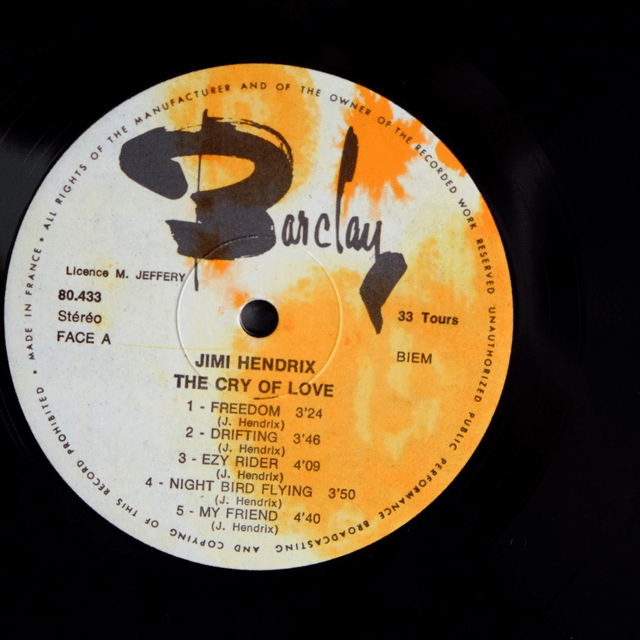 JIMI HENDRIX - The cry of love