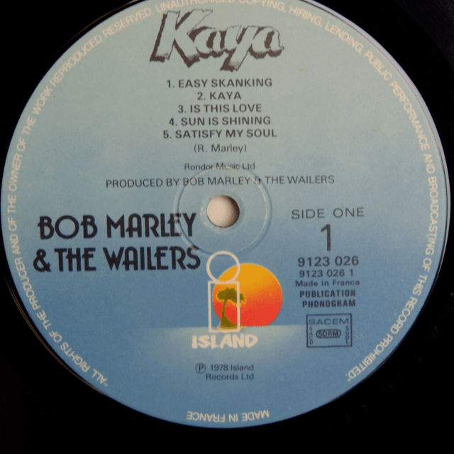 BOB MARLEY & THE WAILERS - Kaya