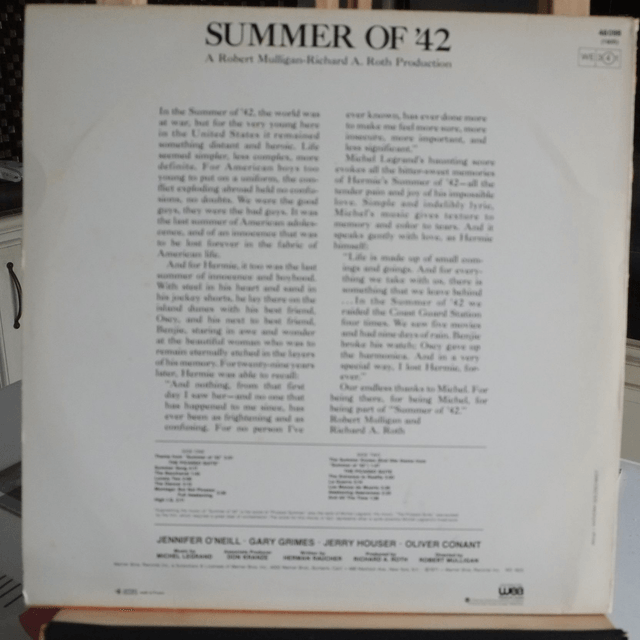 MICHEL LEGRAND  - Summer of 42' -