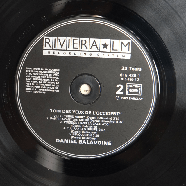 DANIEL BALAVOINE - Loin des yeux de l'occident