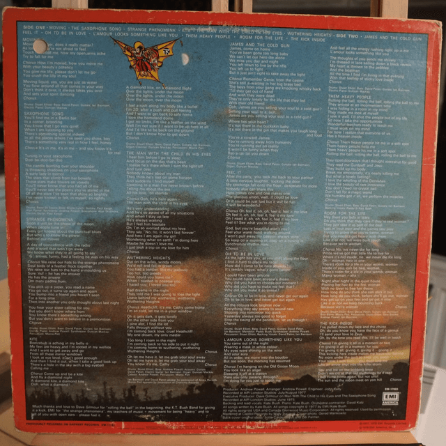KATE BUSH - The kick inside
