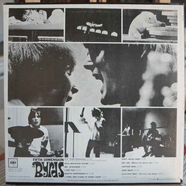 THE BYRDS - Fifth dimension