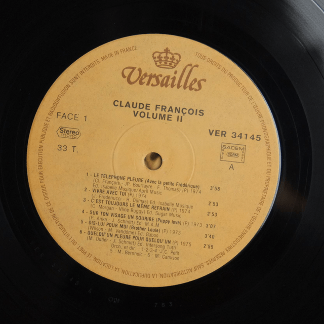 Claude François - Le téléphone pleure