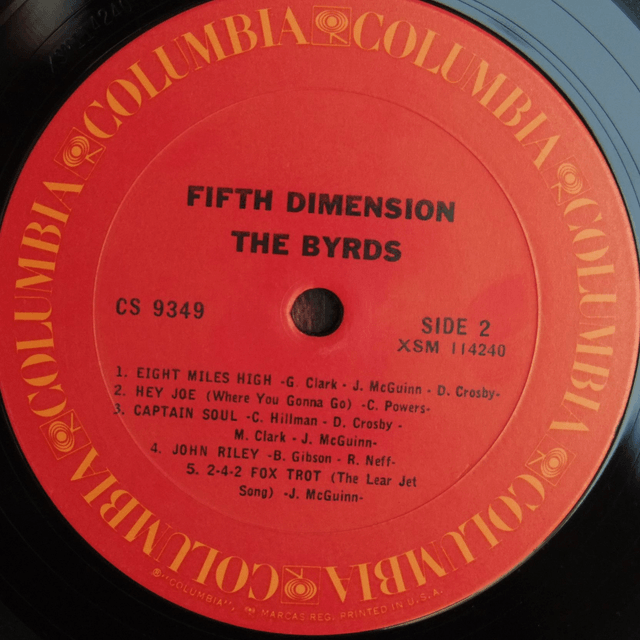 THE BYRDS - Fifth dimension