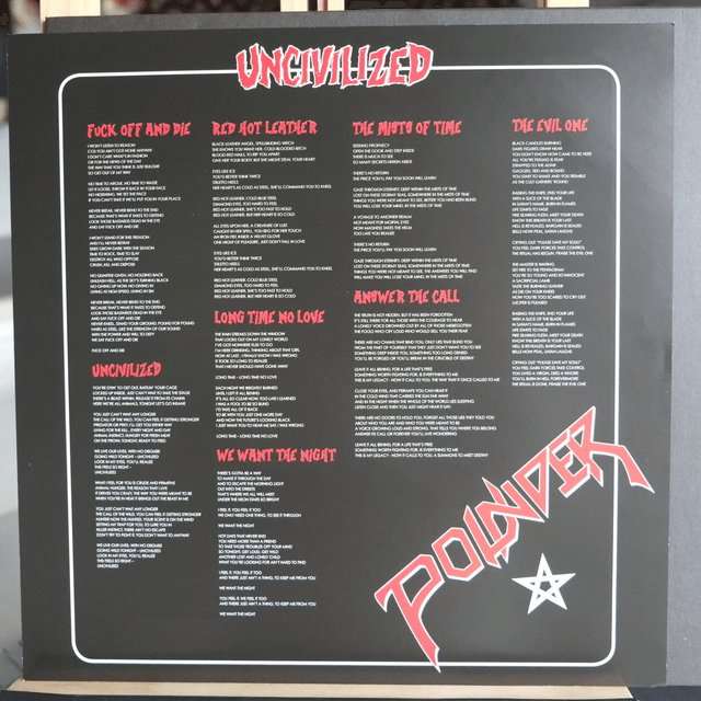 POUNDER - Uncivilized