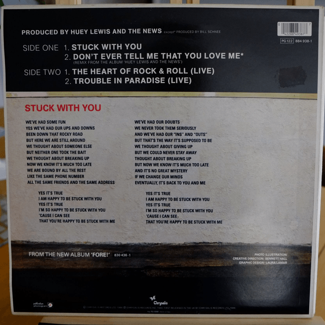 HUEY LEWIS & THE NEWS - Stuck with you