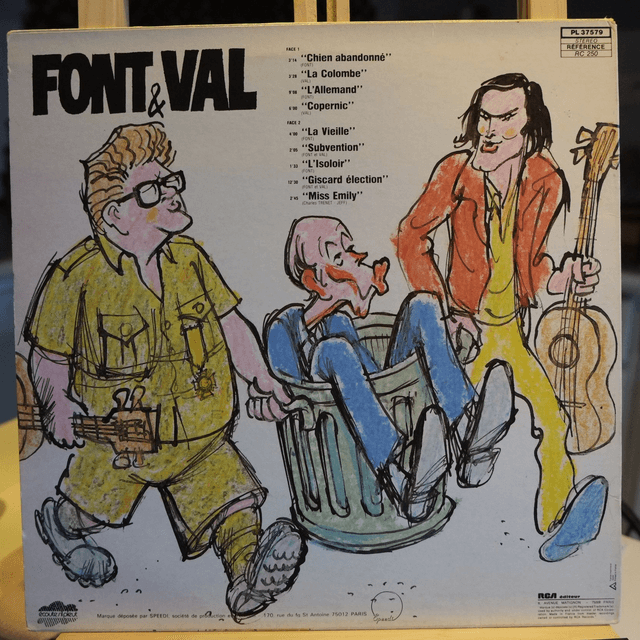 FONT & VAL N°5 +Messieurs "plus"