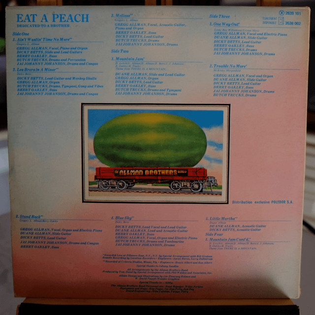 THE ALLMAN BROTHERS BAND - Eat a peach